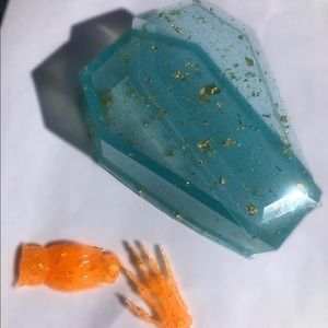 Custom Resin Coffin Trinket Box